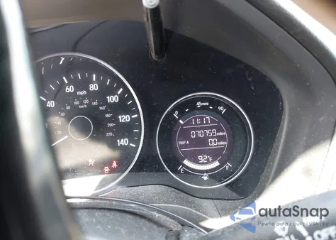 2016 Honda Hr-V Lx из США, поврежденный, VIN 3CZRU6H39GM711713